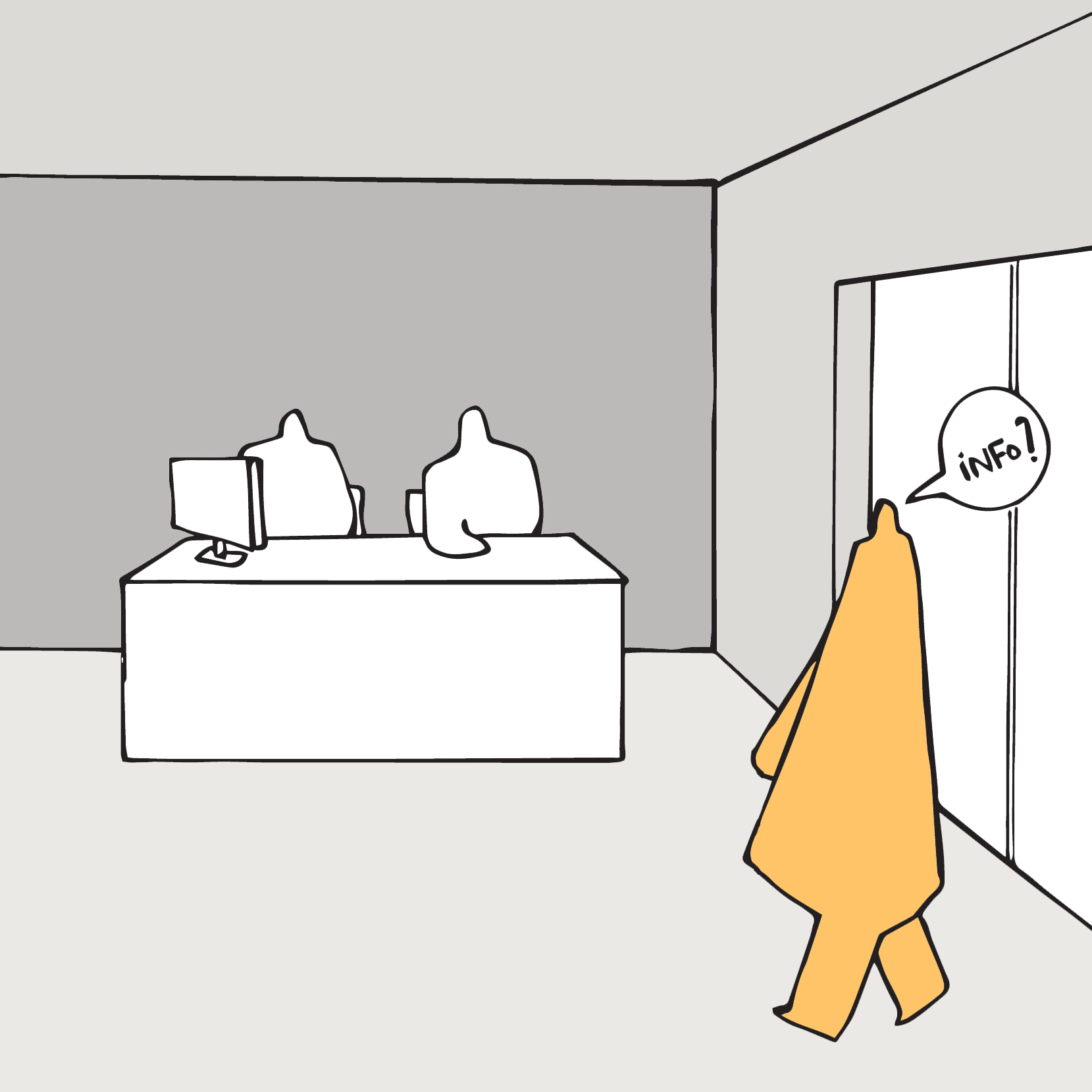 Information desk Bad