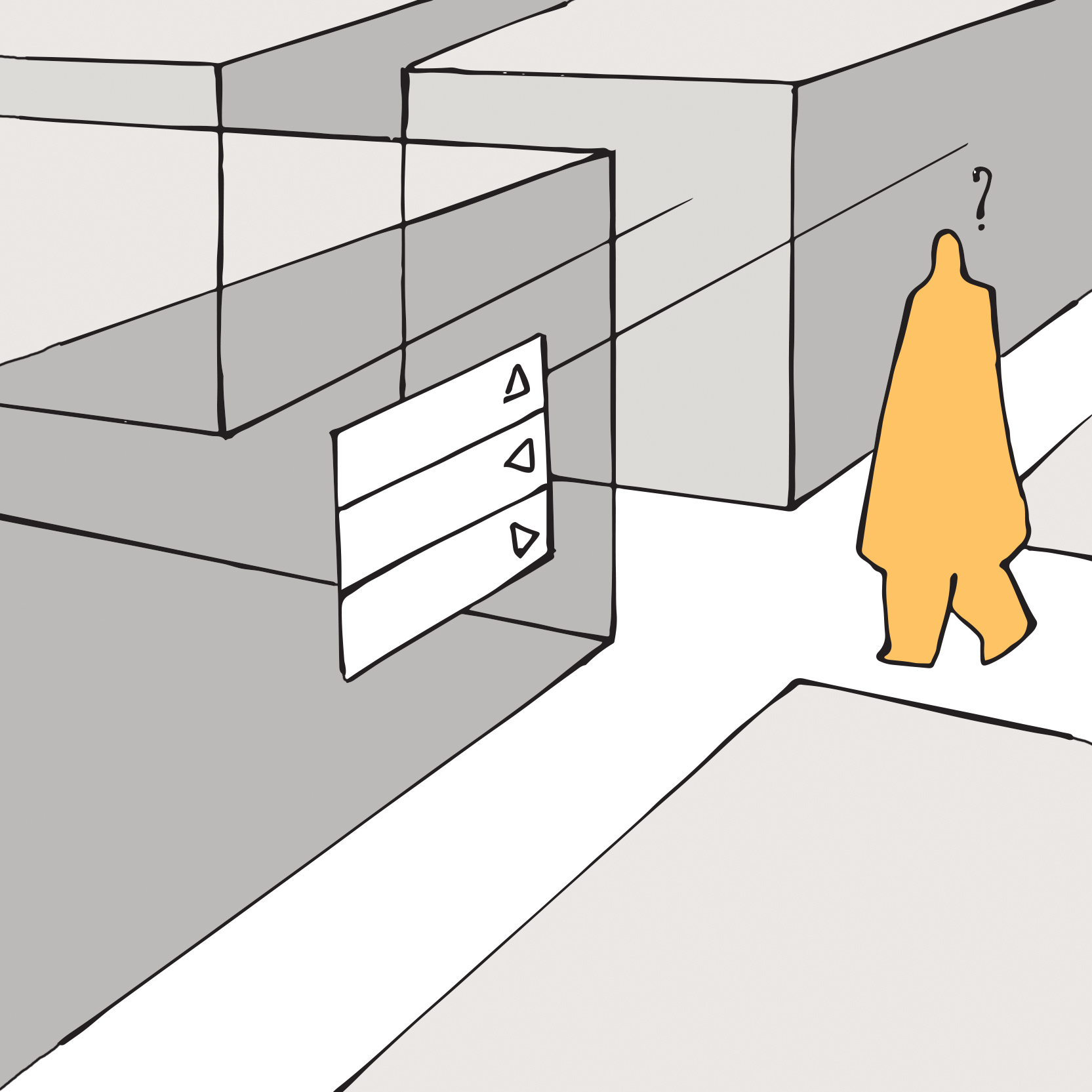 Information signs Bad