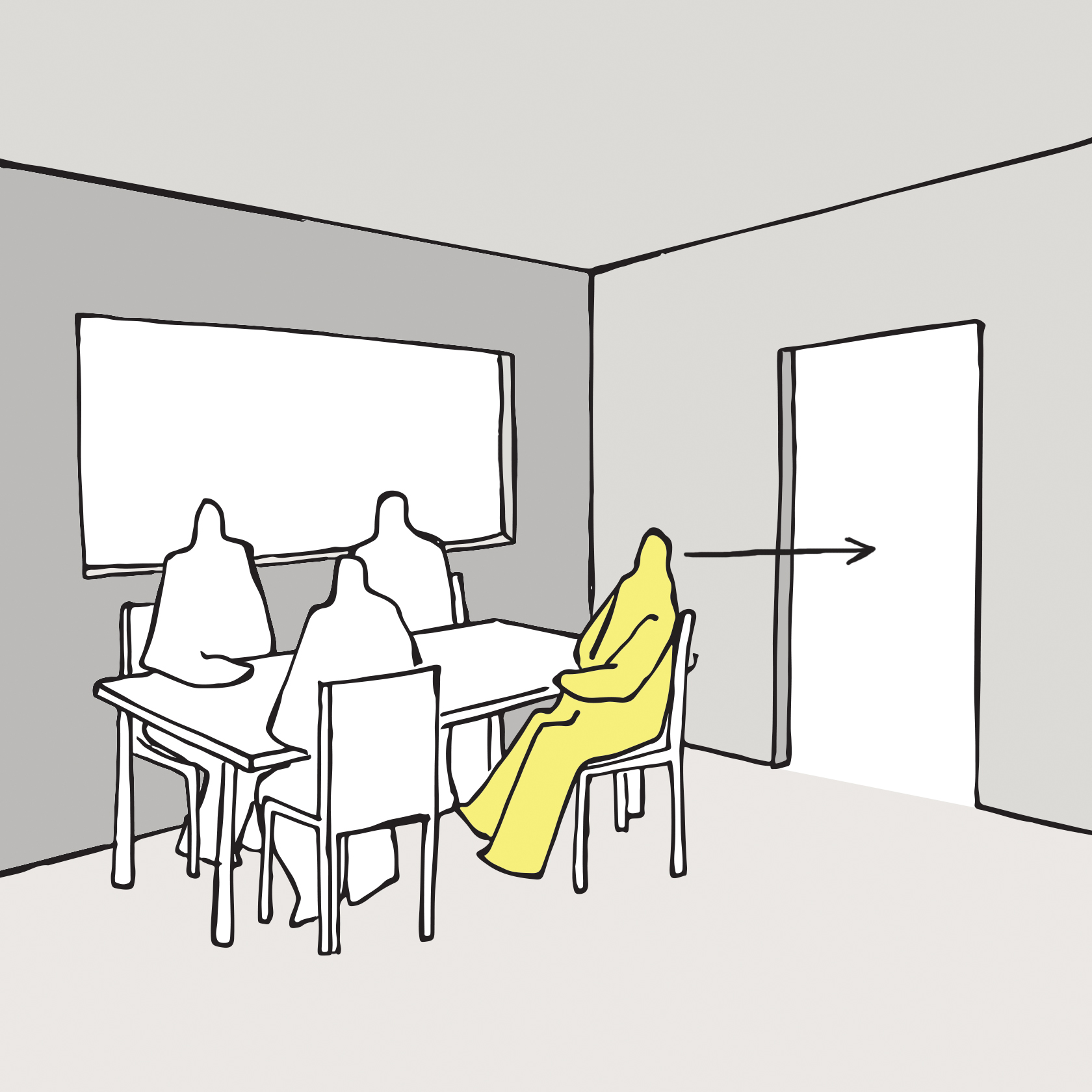 Orientation in the room