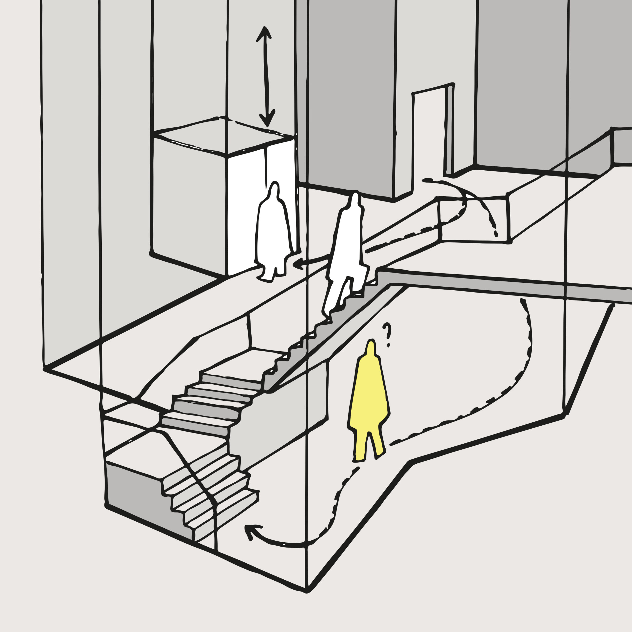 Vertical circulation Bad