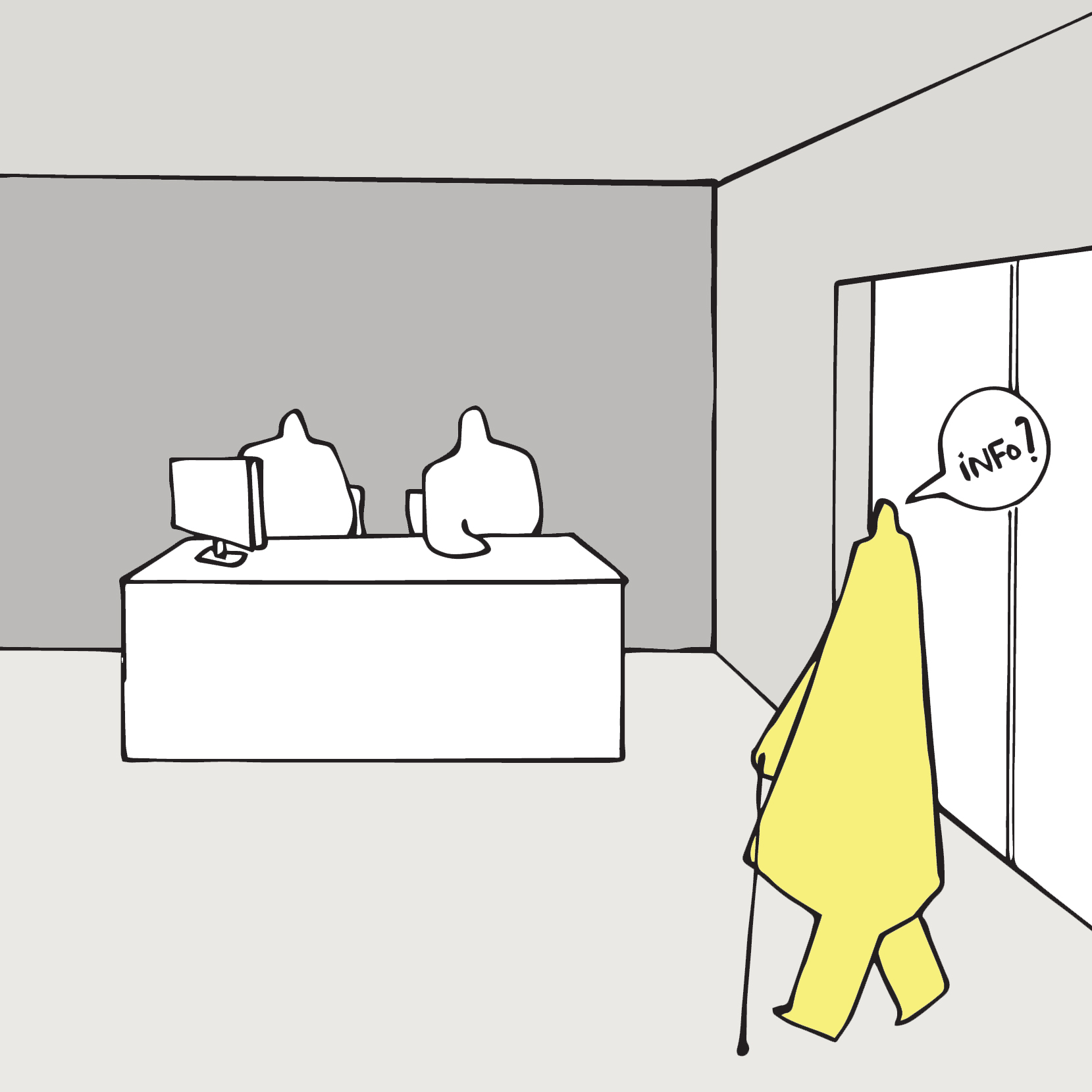 Information desk Bad