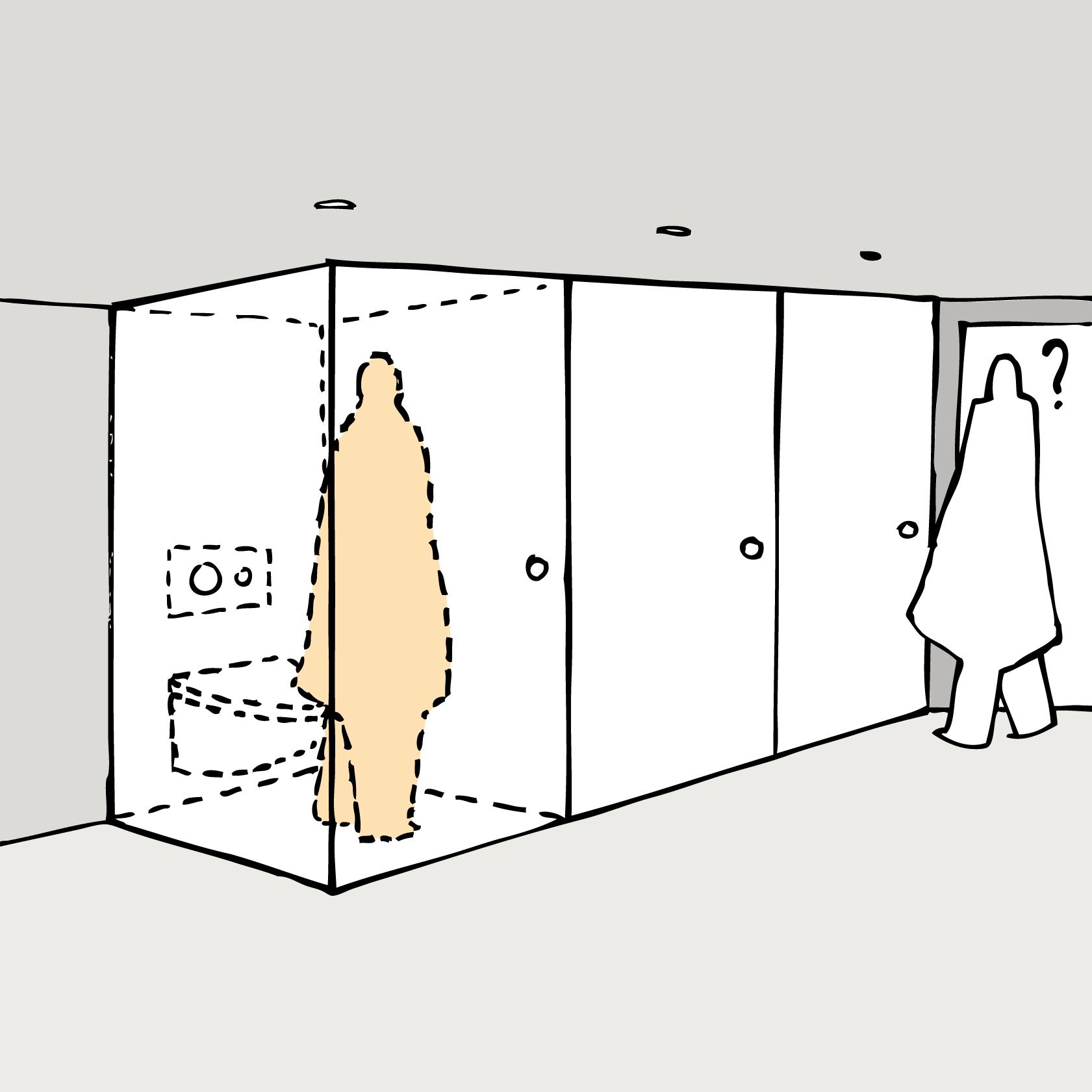 Toilets/fitting rooms Bad