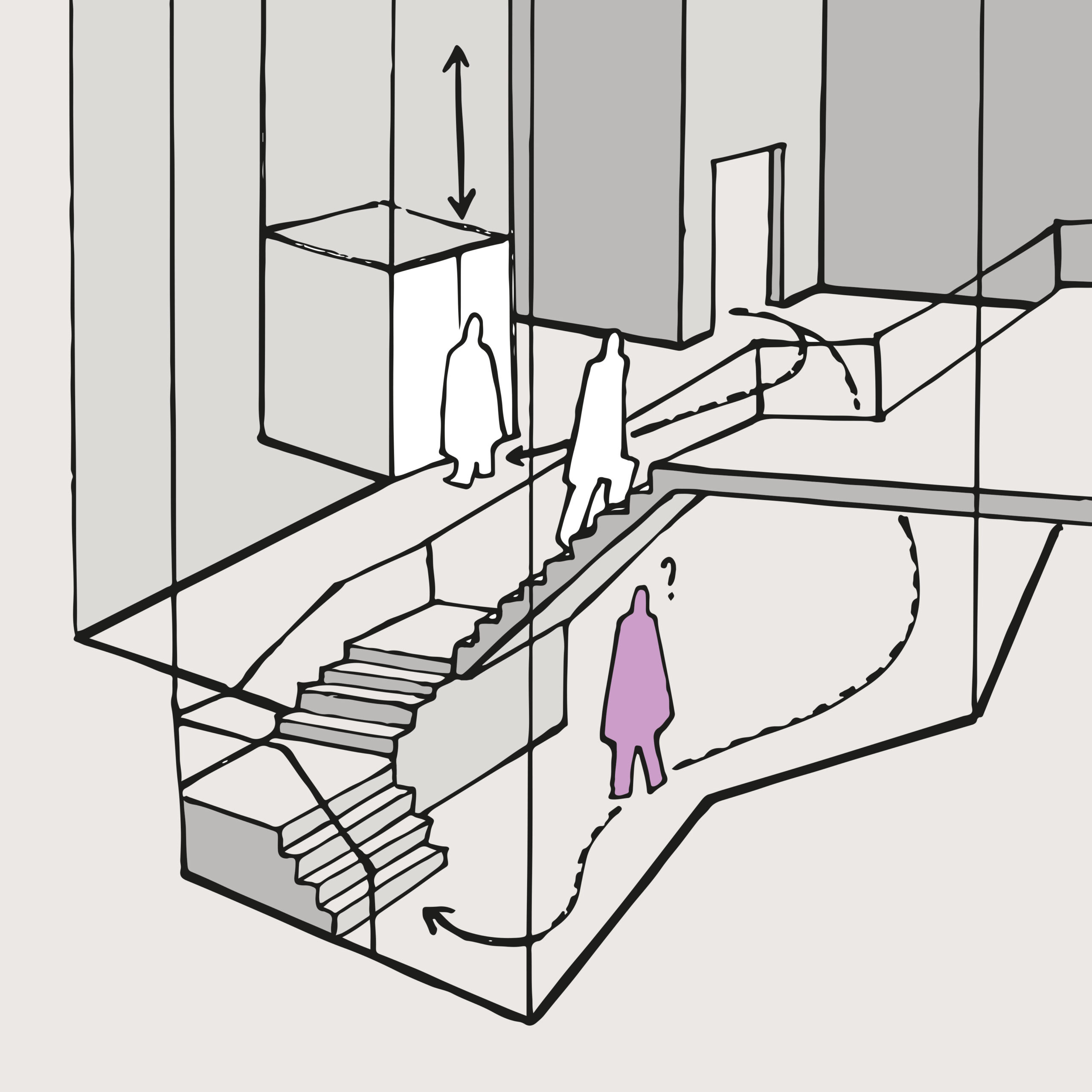 Vertical circulation Bad