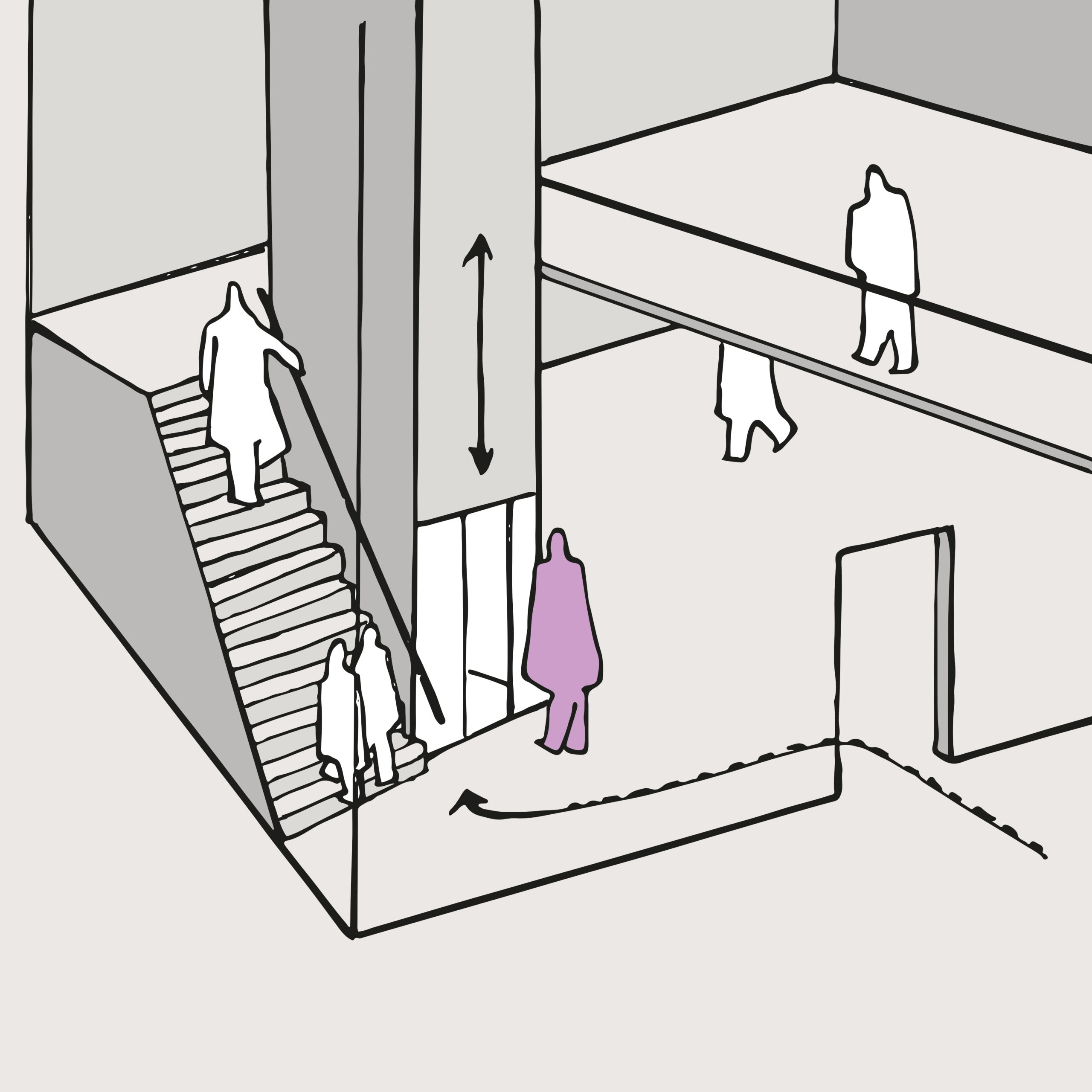 Vertical circulation