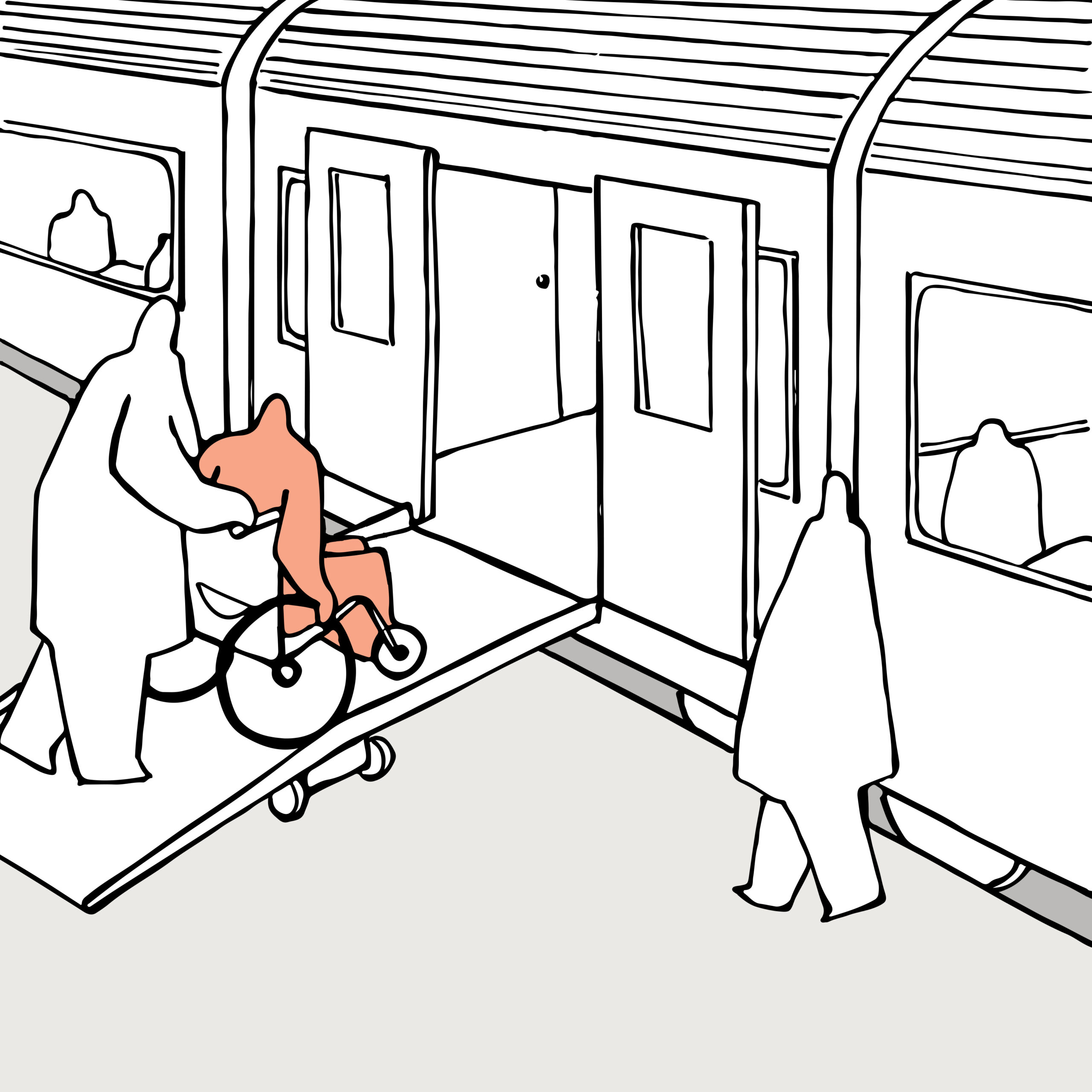 Getting on the train Bad