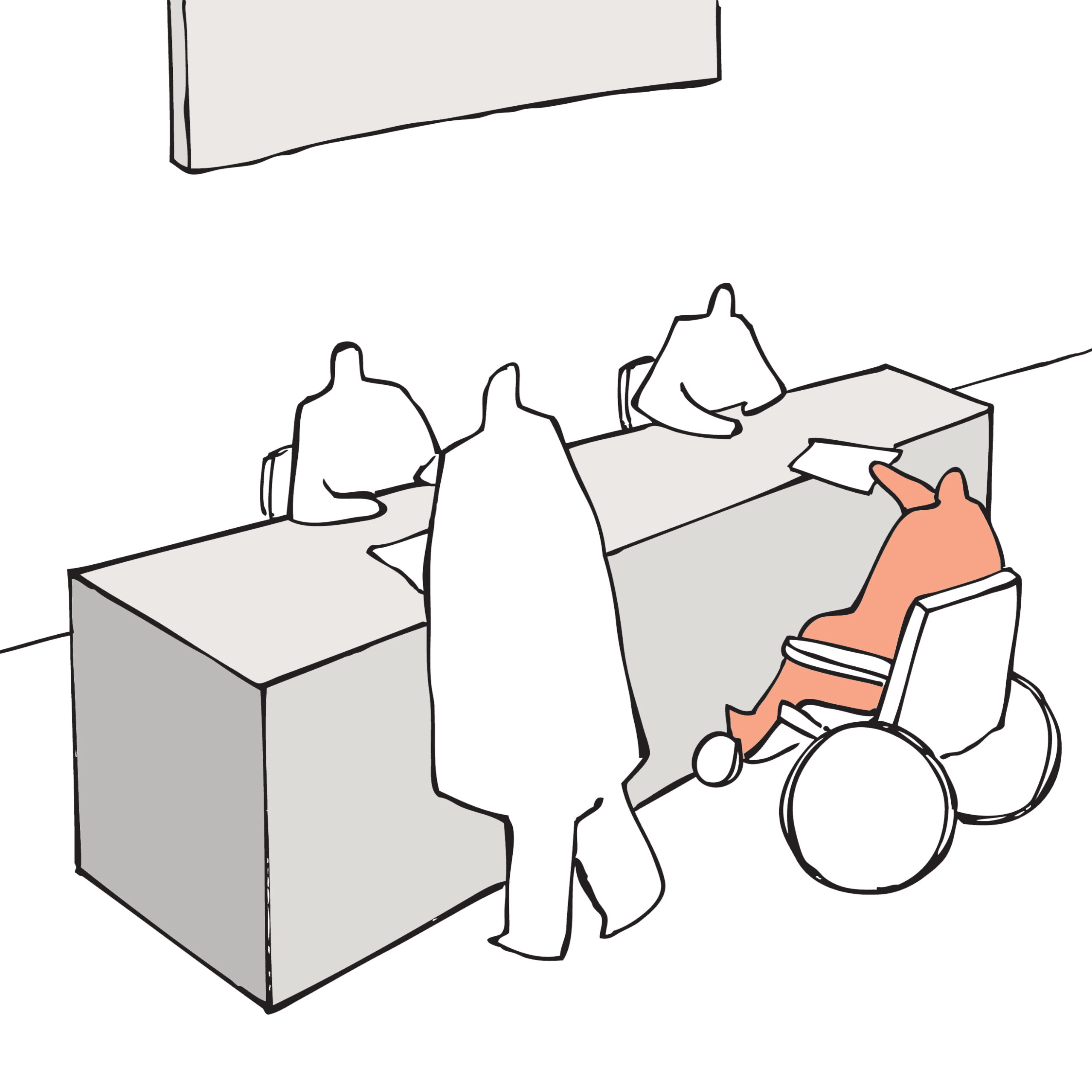 Information desk Bad