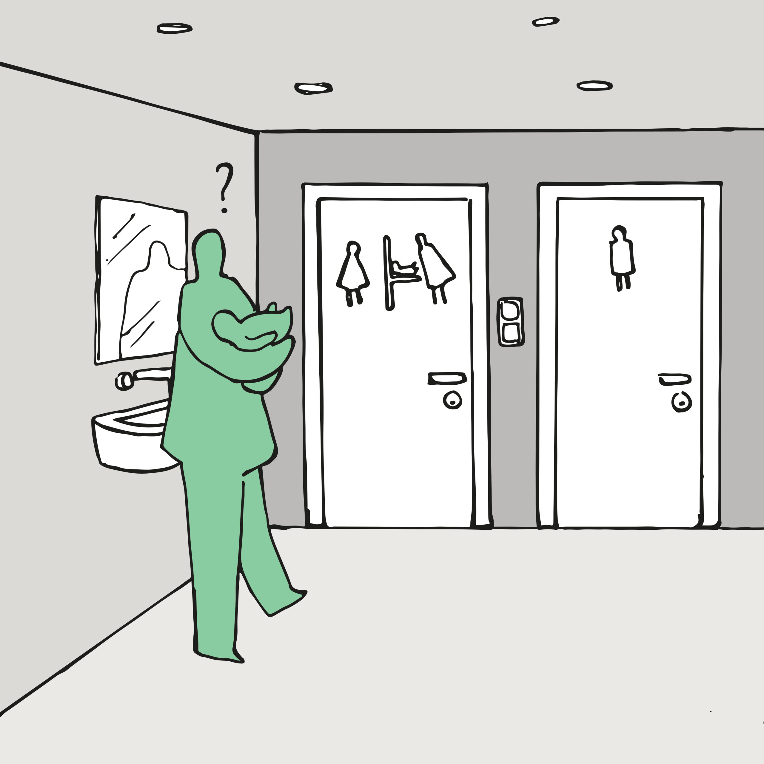 Baby changing place Bad