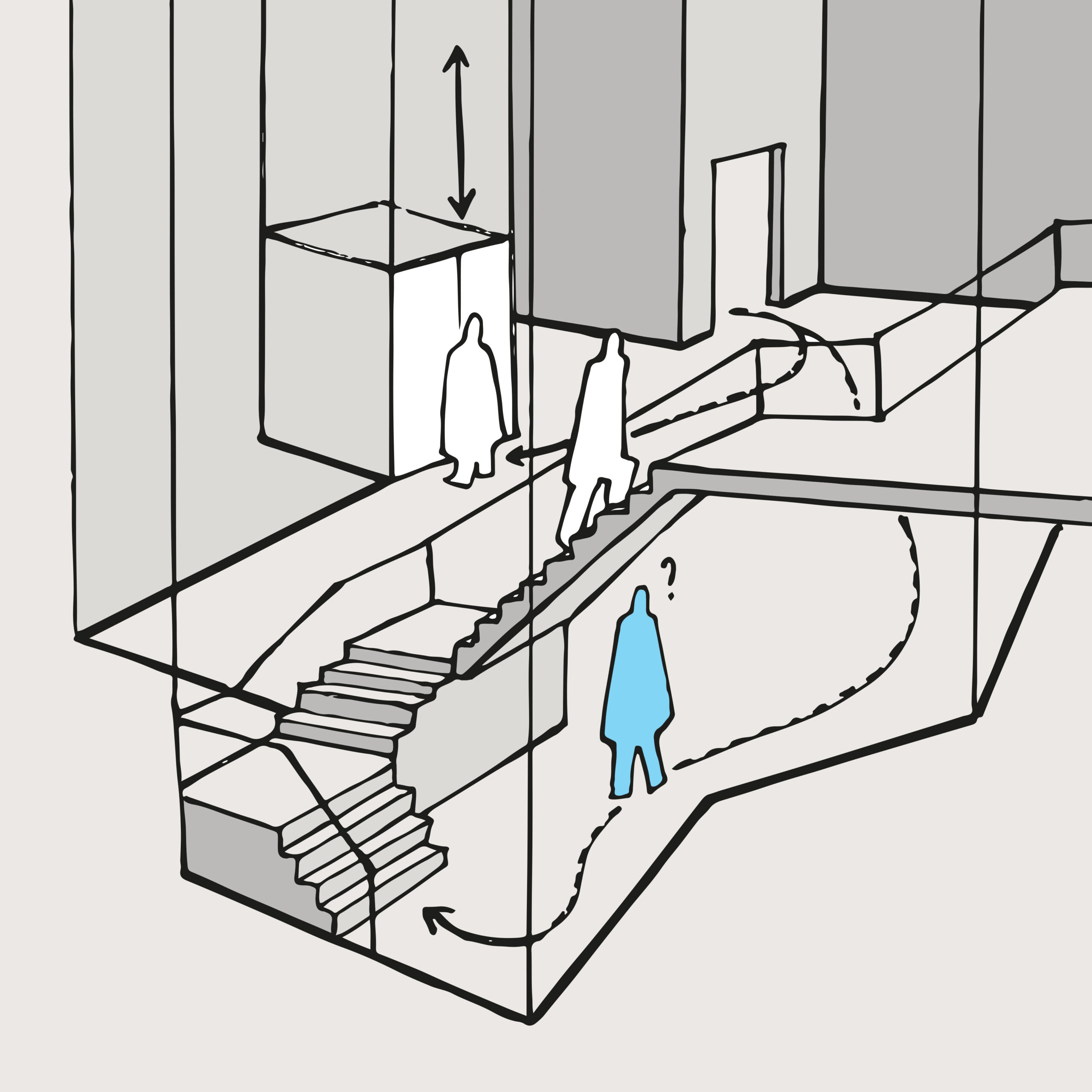 Vertical circulation Bad